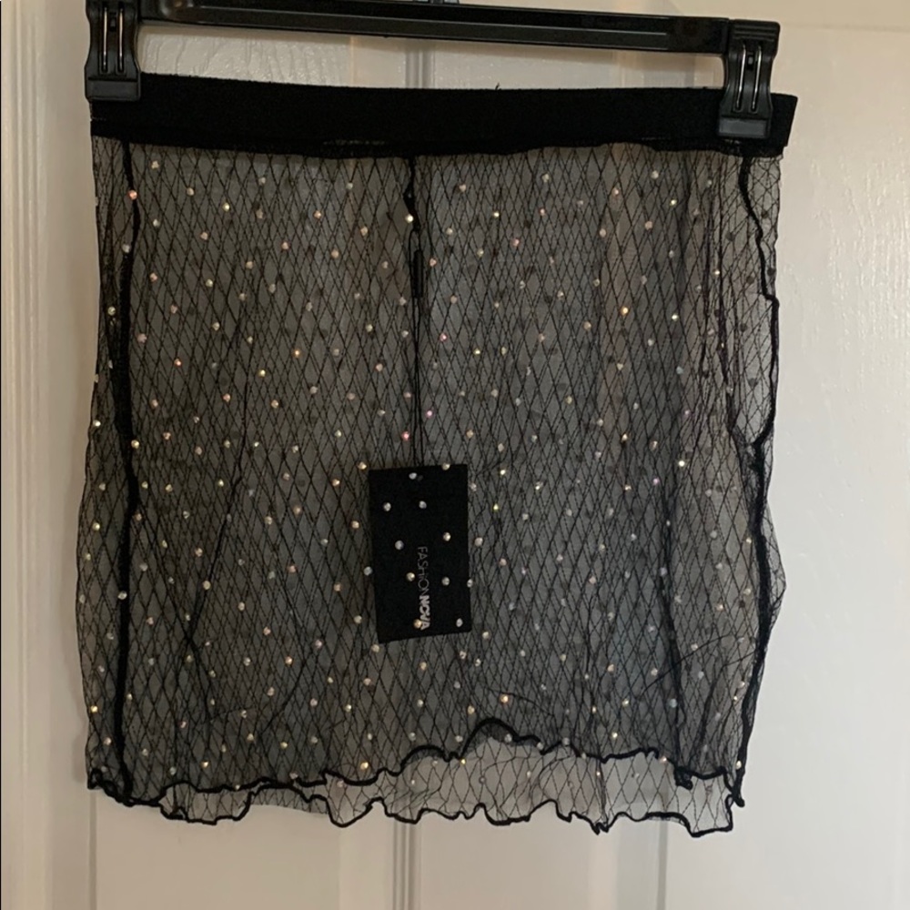 Fashionova sequin bathing suit cover up